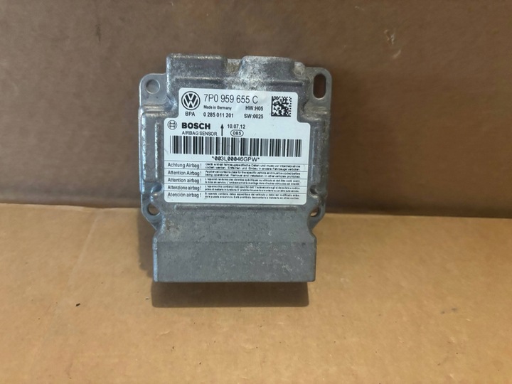 фото №1, Porsche cayenne 92a блок керування / модуль подушка безпеки 7p0959655c