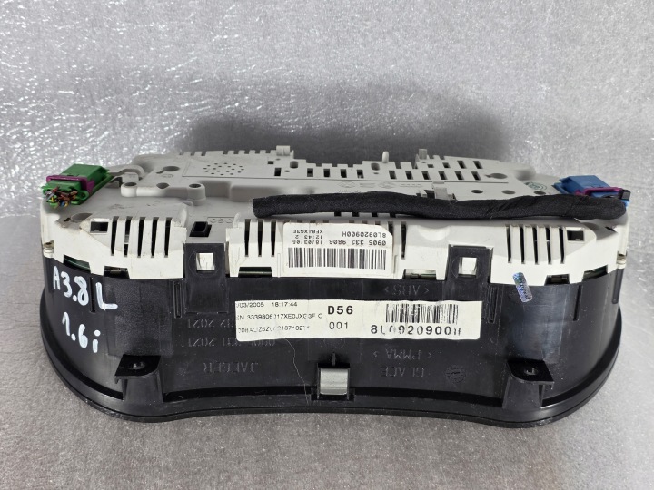 фото №10, Панель приладів 8l0920900h audi a3 8l рестайлінг 1.6b 1.8b 00-03 європа
