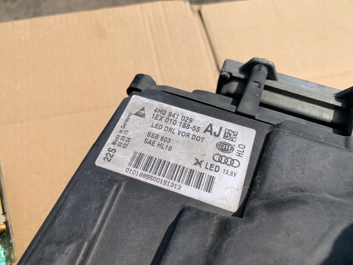 фото №3, Лампа перед левая audi a8 d4 полный led matrix 4h0941029aj комплектная