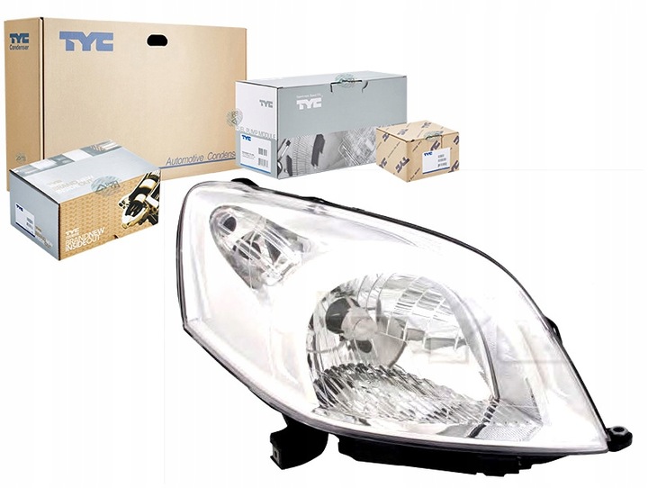 фото №1, Фара h4 электрический з двигателем citroen nem