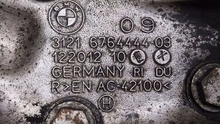 фото №7, Поворотный кулак ступица суппорт правый перед 6764444 bmw e90 e91 e92 e93 e81 e82 e87