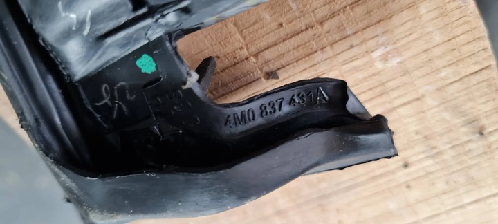 фото №7, Q7 4m ii прокладка скла двері ліва лівий перед 4m0837431a