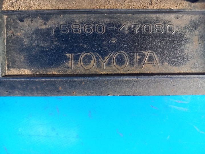 фото №10, Зовнішня захист порога lew. toyota prius 16 7586047080