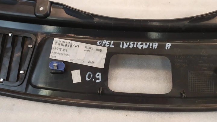 фото №10, Защита ремня багажника opel insignia a