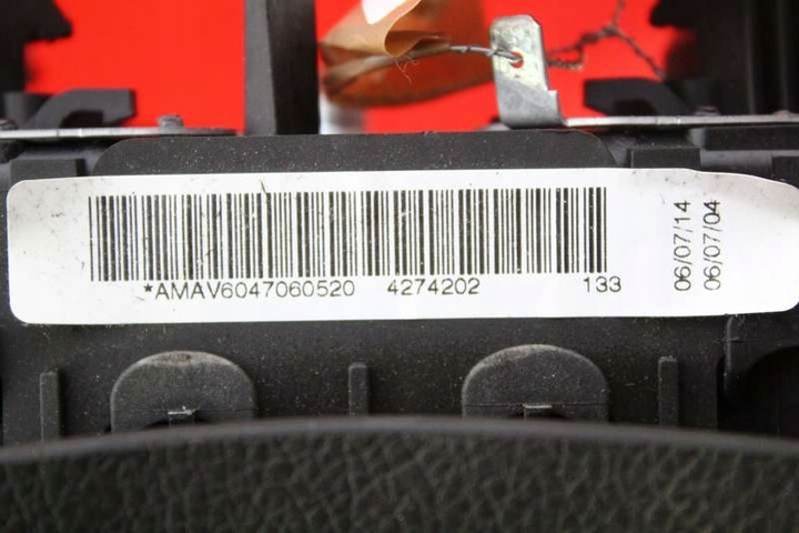 фото №9, Подушка безопасности подушка безопасности водителя 6005158 nissan almera tino 03-06