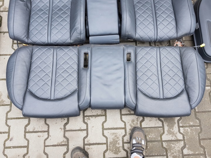 фото №4, Audi a8 d4 4h 09-13r сиденья кожаные диван европа