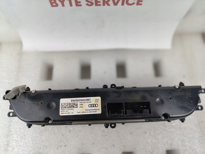 фото №6, Audi a4 8w a5 рестайлинг панель климат-контроля климатроник 8w0820043bt