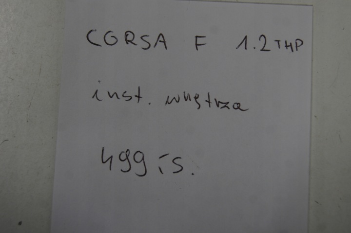 фото №10, Corsa f 1.2 instalacja интерьера жгут