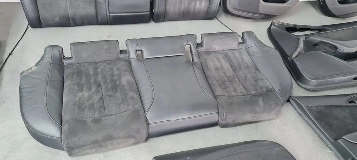 фото №8, A6 c7 4g рестайлінг сидіння диван sline алькантара підігрів електричні універсал uk