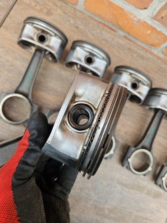 фото №11, Jeep grand cherokee wk commander xk 5-10r 5.7 поршень шатун mahle org