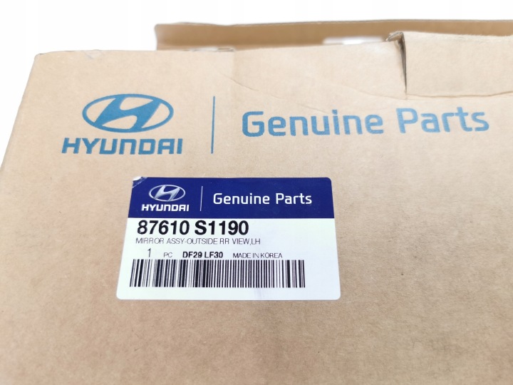 фото №12, Дзеркало ліве hyundai santa fe 2018- oem номер 87610 s1190