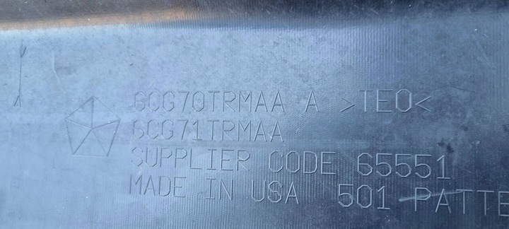 фото №13, Jeep grand cherokee wk2 рестайлинг summit 2017- бампер перед оригинал b386