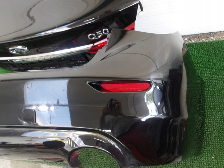 фото №11, Infiniti q50 крышка задняя бампер лампы европа цвет kh3