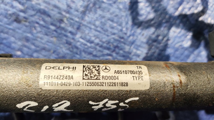 фото №7, Насос планка фільтр датчик клапан шланг пального mercedes w212 2.2 cdi om651