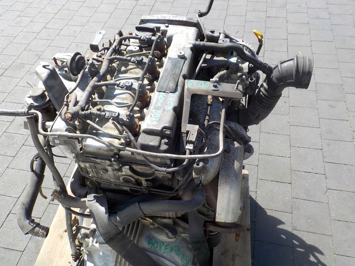 фото №8, Kia sorento i 04r 2.5 crdi 140km двигатель d4cb комплектный film