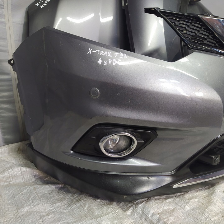 фото №9, Nissan x-trail t32 бампер капот лампи перед 4xpdc