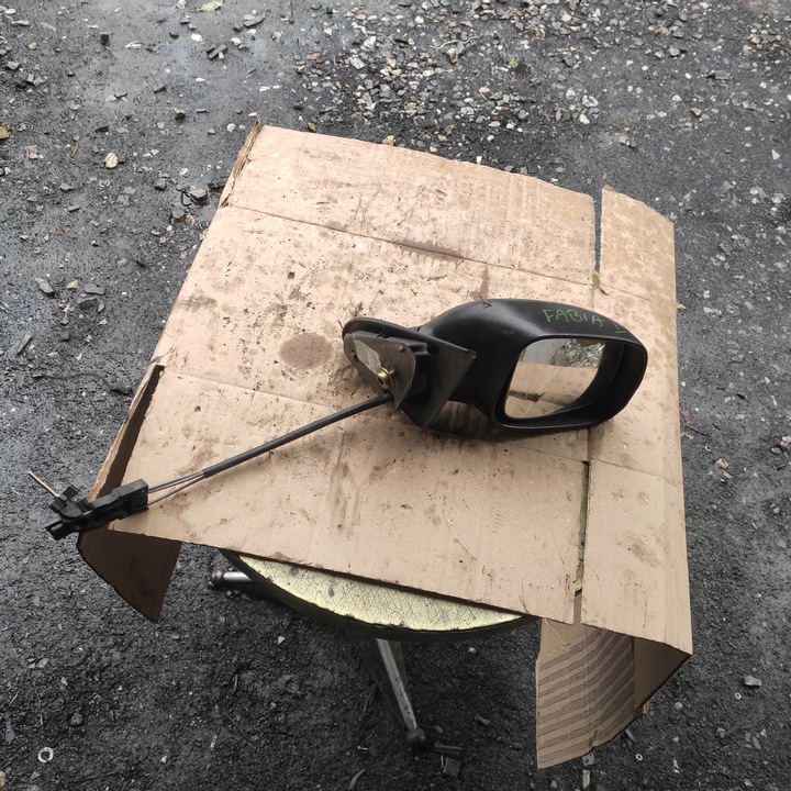 фото №1, Зеркало правые корпус skoda fabia i механическое