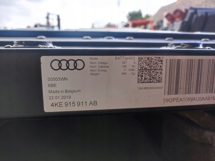 фото №9, Батарея комплектная audi e-tron etron