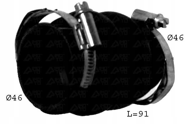 фото №2, Sasic труба шланг turbo citroen berlingo 1.6 hdi 110