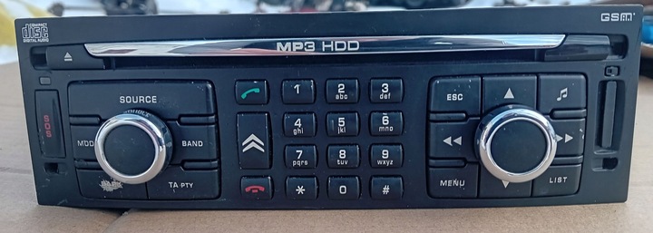 фото №6, Радио навигация gps rt3 citroen c5 iii x7 96647951zd