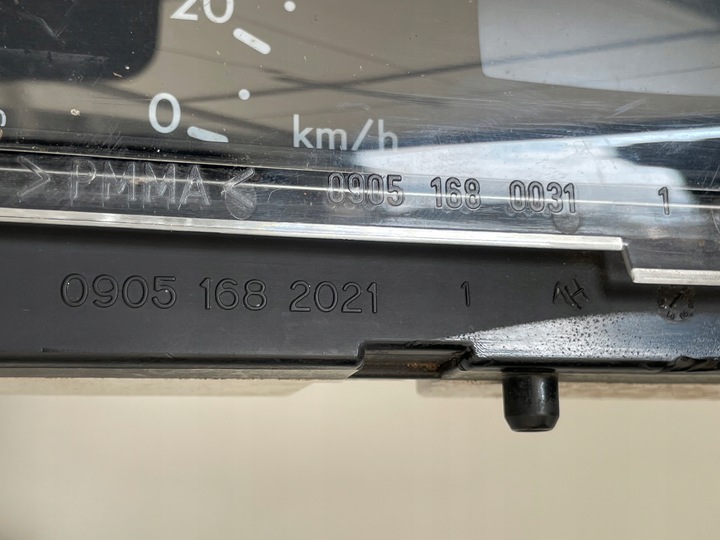 фото №6, Спідометр  прилади mercedes w168 a-klasa 09051680091