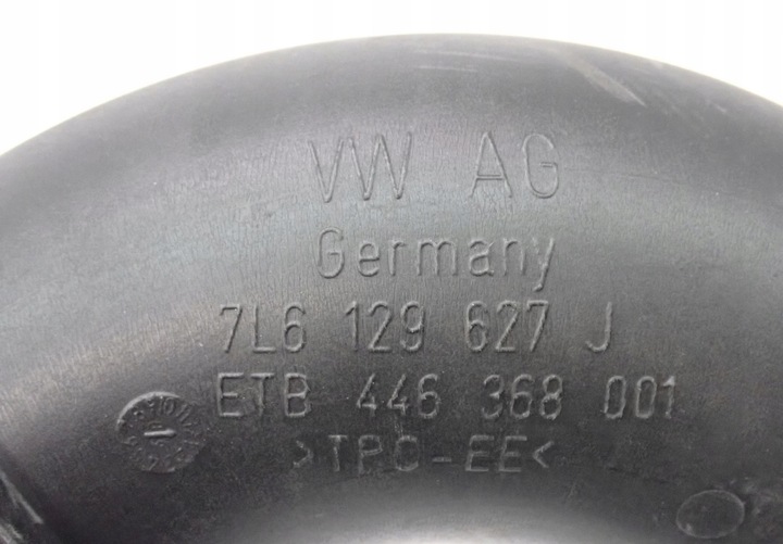 фото №8, Труба воздуховод воздуха 3.0tdi bug audi q7 7l6129627j