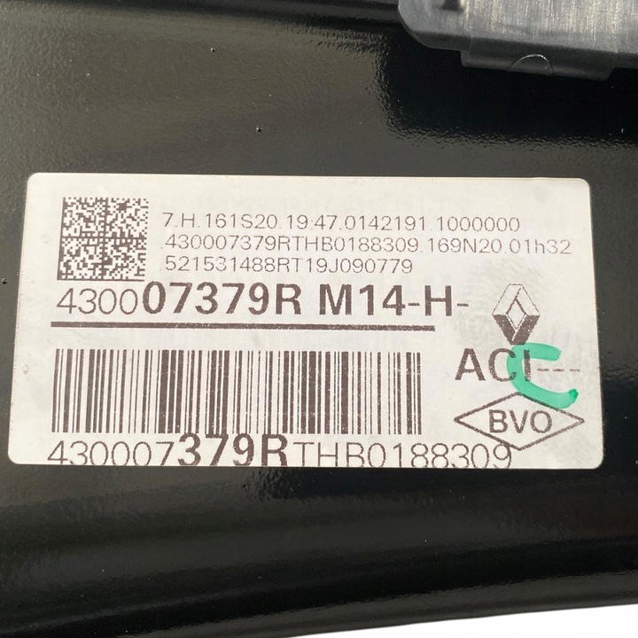 фото №16, Нова оригінальний номер вісь балка задня 4 контроль renault megane iv espace v talisman