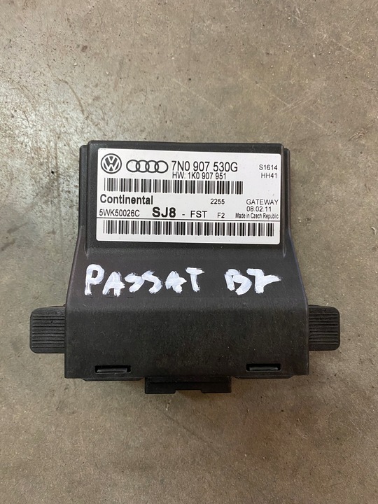 фото №1, Passat b7 модуль блок управления шлюз 7n0907530g