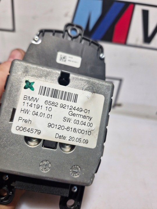 фото №7, Bmw 7 навігація зчитувач монітор idrive комплект cic 9207451 9216579 9212449