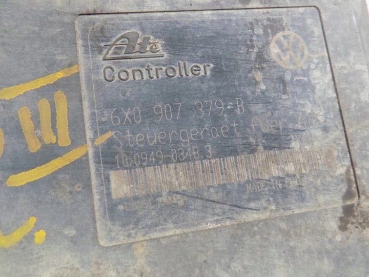 фото №8, Vw polo iii 1.4 mpi 60km 00r насос abs 6x0614117