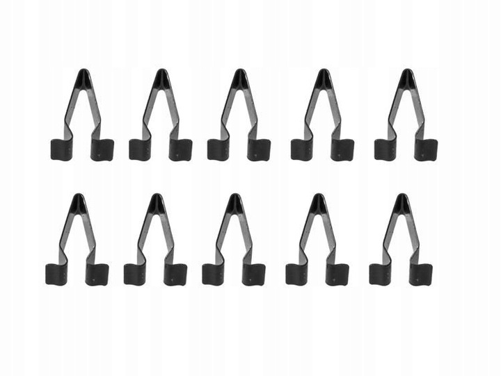 фото №3, Клипса пластина монтажная гнездо обивка багажник стойка порога volkswagen