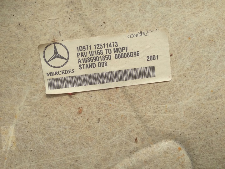 фото №4, Mercedes a клас w168 стеля