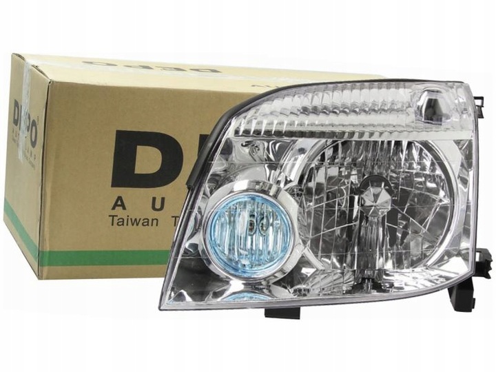 фото №1, Лампа фара левый nissan x-trail i 01-13