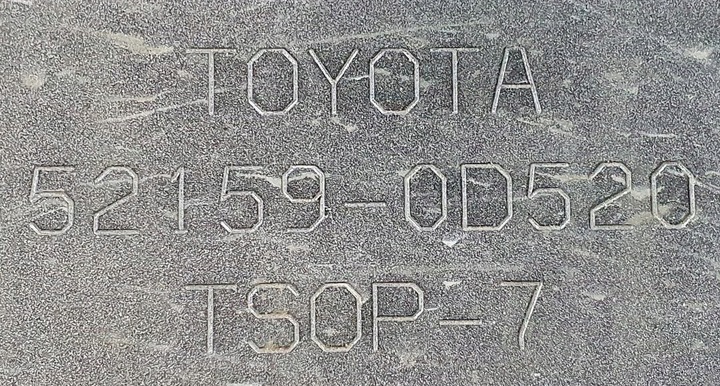 фото №7, Yaris 3 iii рестайлинг 2014-2017 бампер зад задний