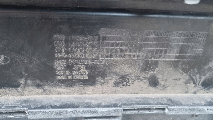 фото №12, Бампер переднее ford edge vignale 2014 2015 2016 2017 2018 platinium белый