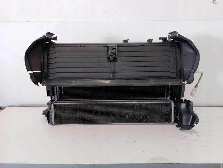 фото №1, Audi q5 ii 80a pas переднє радіатор 2.0tdi комплект жалюзі вентилятор