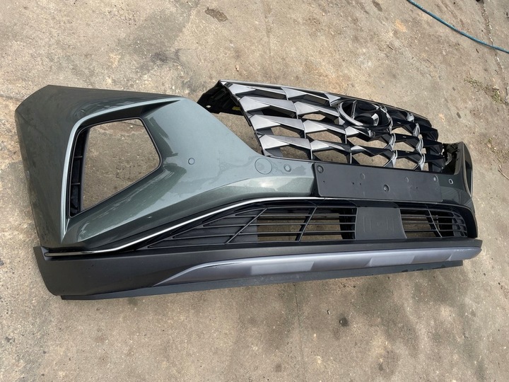 фото №6, Hyundai tucson iv бампер перед переднє 6xpdc комплектний колір a5g камера