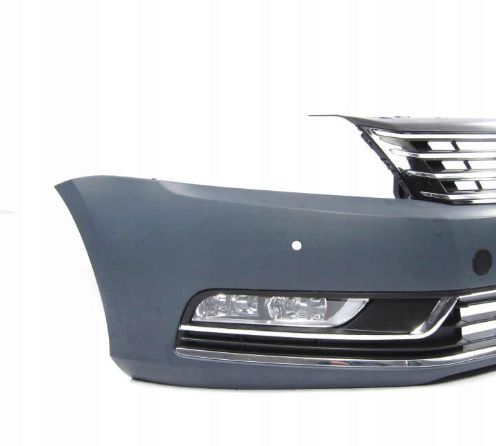 фото №12, Бампер передний vw passat b7 10 - 14 pdc-4 / bez распылитель.