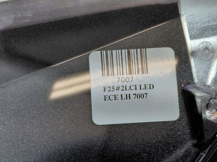 фото №15, Bmw x3 f25 x4 f26 фара передняя левая адаптивный led 7401143 новая / описание