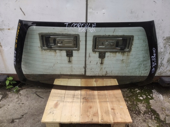 фото №1, Стекло зад toyota corolla e11 3d hb