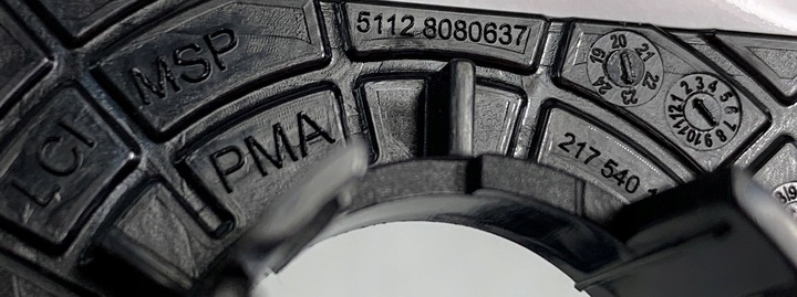 фото №10, Bmw 5 g31 рестайлинг 20- 6x корзина крепление держатель pdc зад 8080633 8080638