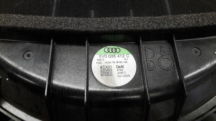 фото №9, 8v0035412c набор bang & olufsen audi a3 8v5 sedan b&o