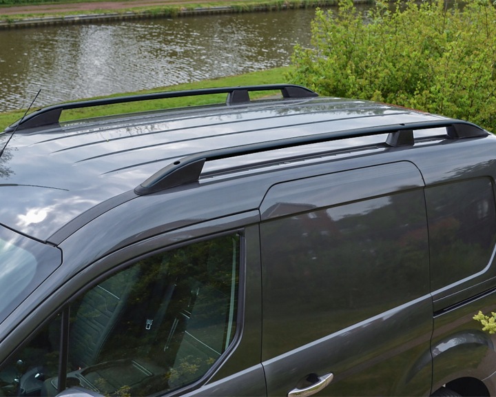 фото №10, Рейлинги крышные do ford tourneo connect 2013-2022 short | короткий чёрные