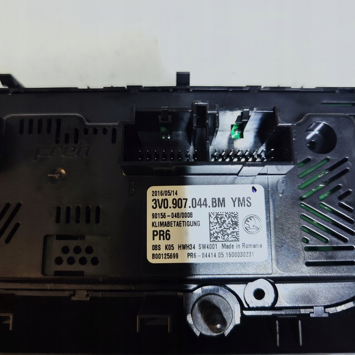 фото №6, Skoda superb iii панель кондиционера 3v0907044bm