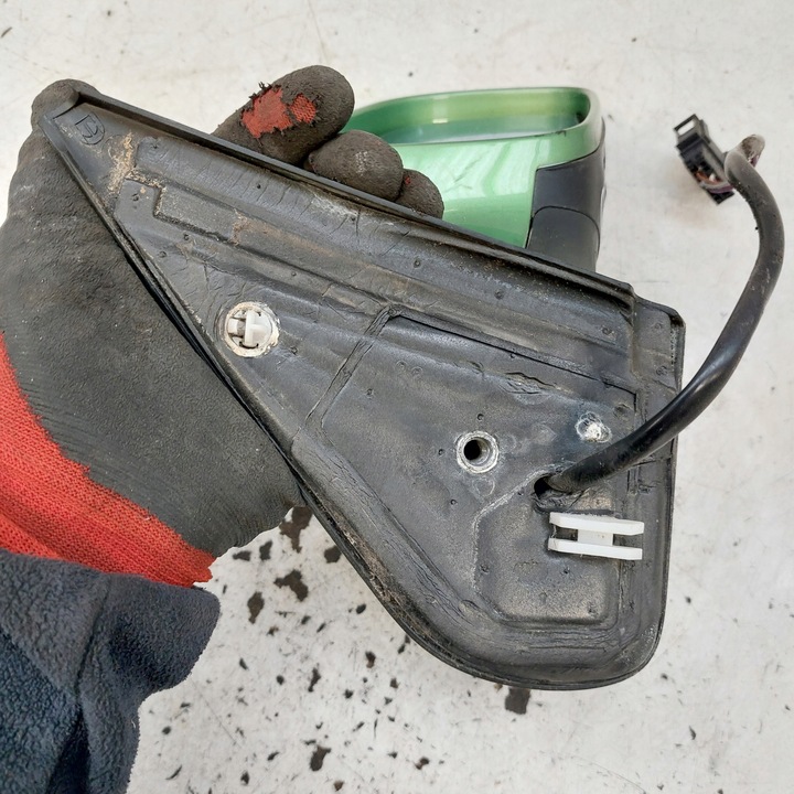 фото №9, Volkswagen golf iv 4 дзеркало праві 5pin зелений