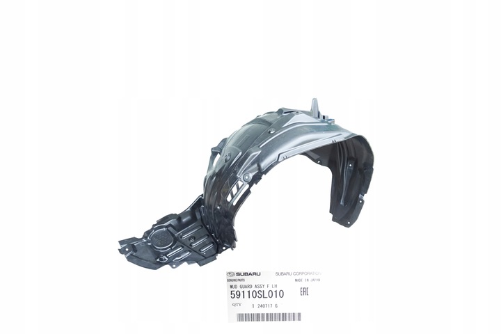 фото №1, Підкрилок колісна арка захист крила бампера перед ліві subaru forester sl 2024-