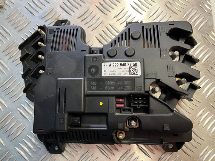 фото №1, Mercedes w222 модуль блок керування клема запобіжники