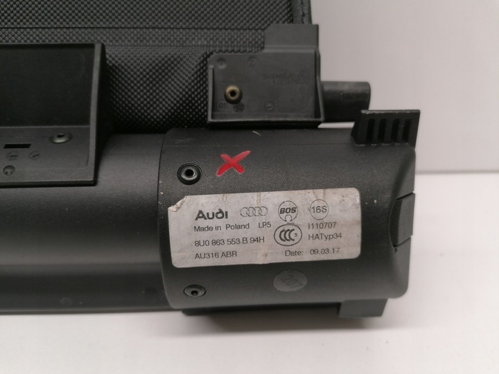 фото №9, Audi q3 8u ролета багажника оригінал 11-18