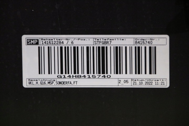 фото №10, Bmw g16 м-пакет бампер зад задний 6xpdc цвет l74