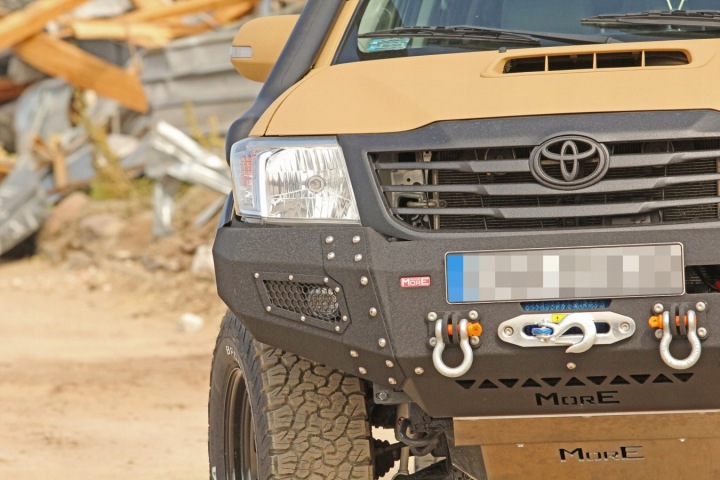 фото №8, Бампер передній сталевий toyota hilux vigo 2011-2015 more 4x4